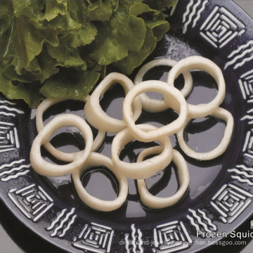 Frozen Argentina Illex Squid Rings Iqf Retail Bag